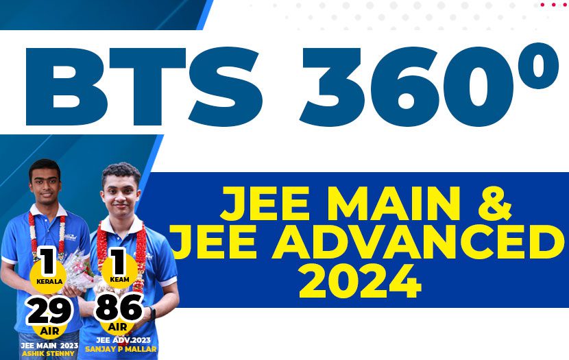 BRILLIANT TEST SERIES (BTS) 360° - JEE MAIN & ADVANCED 2024