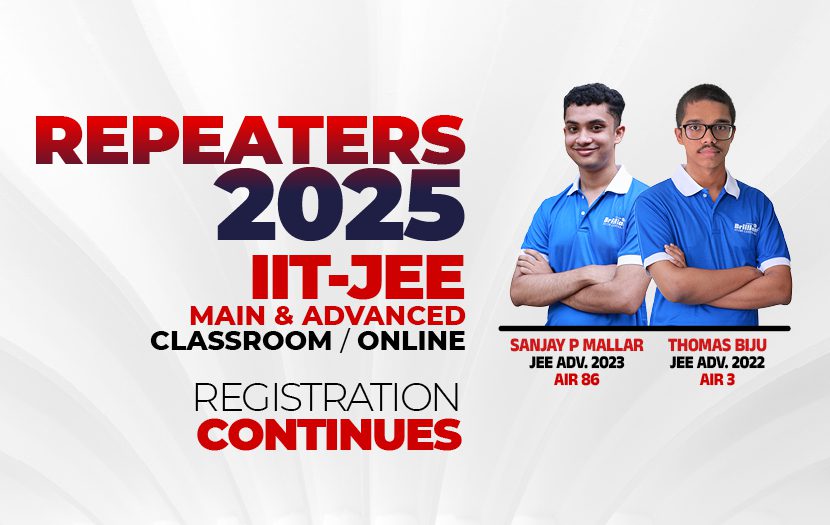 Repeaters-IIT (JEE Advanced) 2025 – One Year Programme