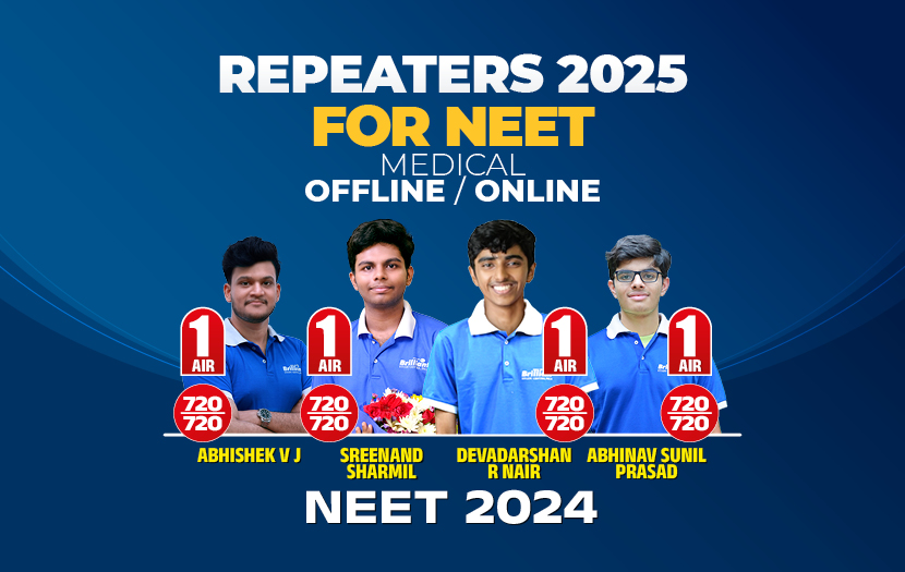 Repeaters 2025 NEET MEDICAL – One Year Programme