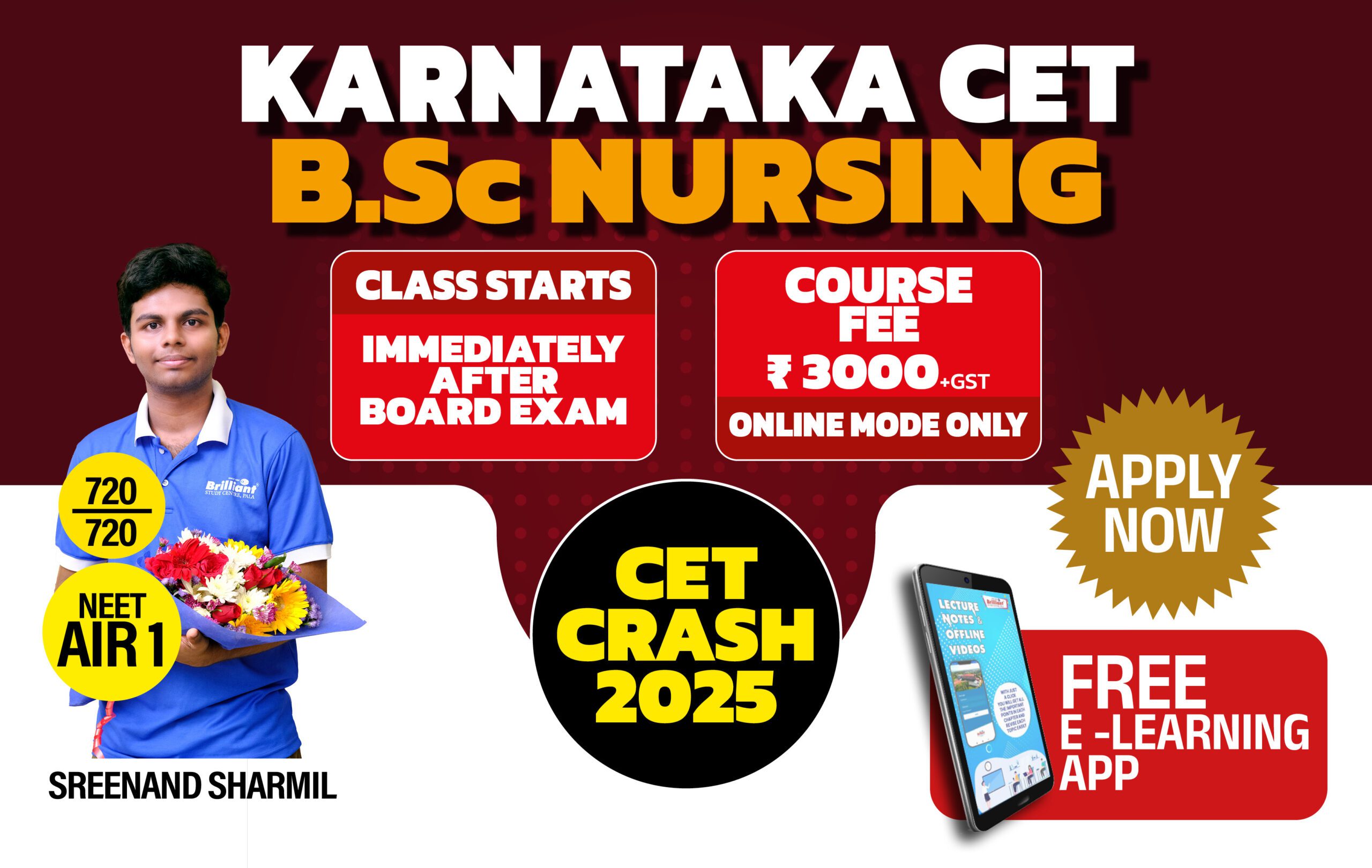 CRASH COURSE 2025 – KARNATAKA CET