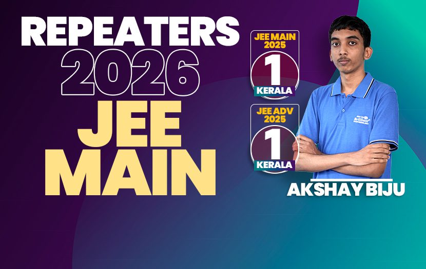 Repeaters 2026 JEE Main – One Year Programme