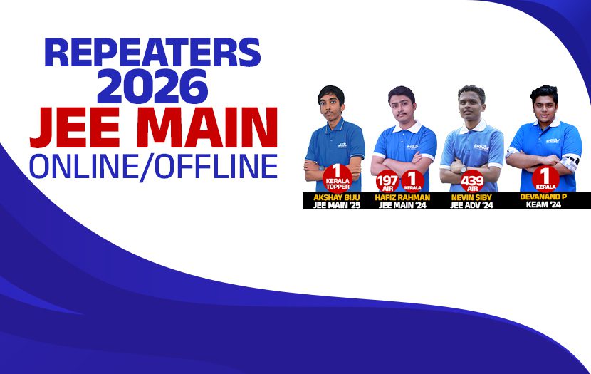 Repeaters 2026 JEE Main – One Year Programme
