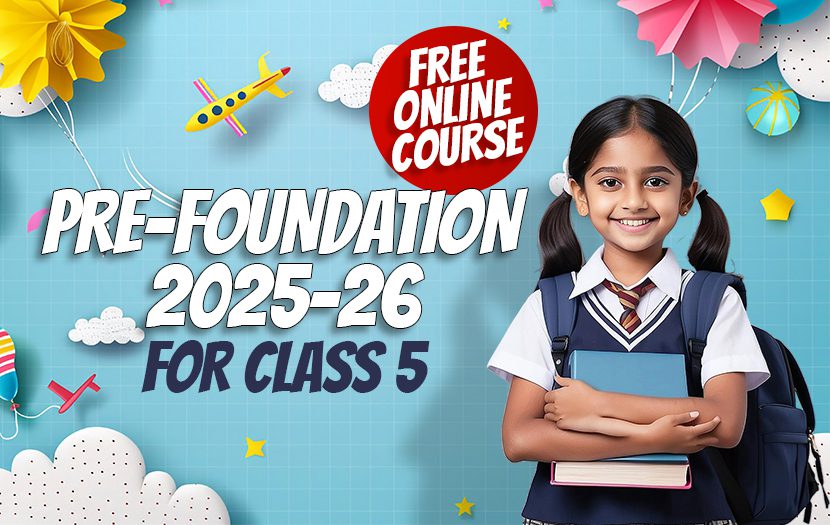Pre-Foundation Course 2025-26