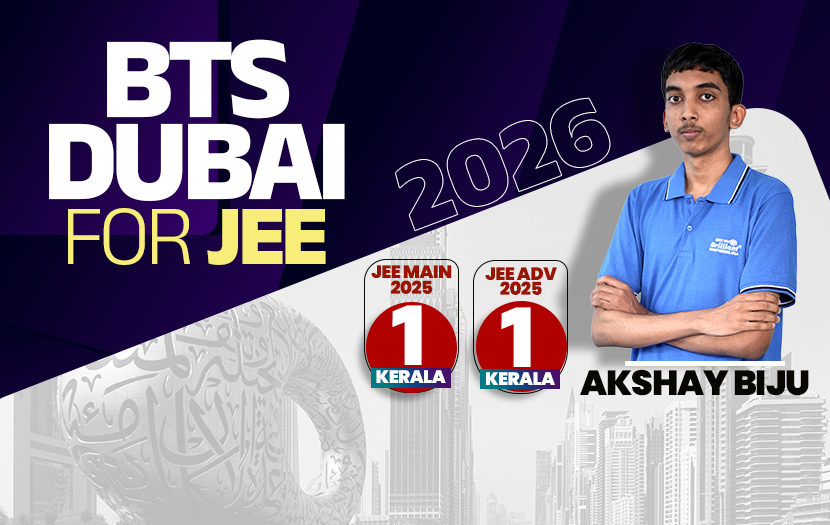 Brilliant Test series (BTS) DUBAI - JEE