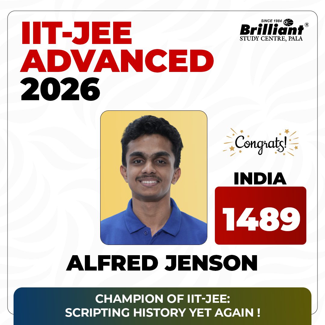Alfred Jenson JEE Advanced 2026 Topper