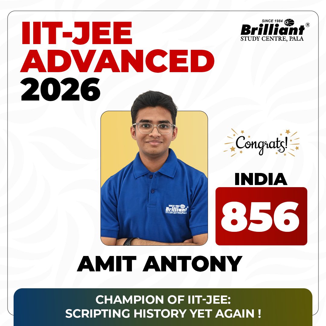 Amit Antony JEE Advanced 2026 Topper