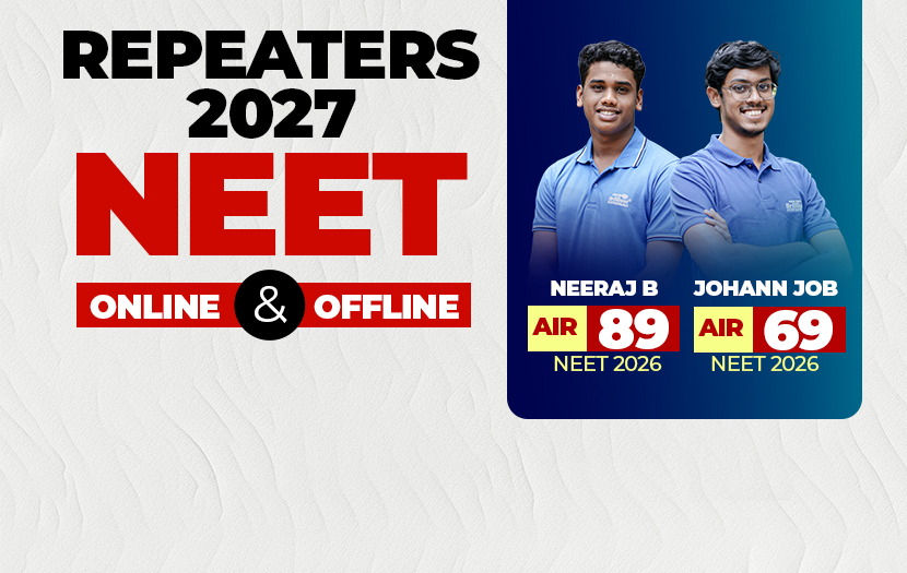 Repeaters 2027 NEET MEDICAL – One Year Programme